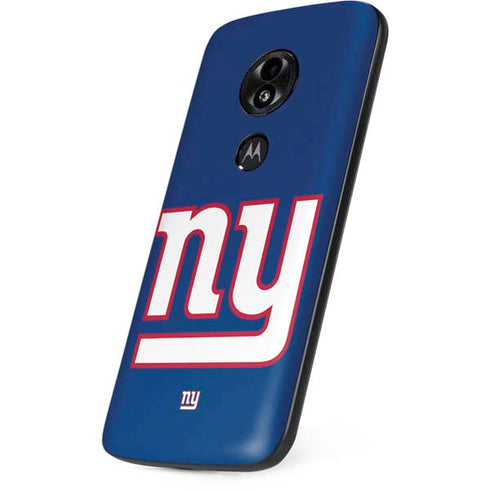NFL New York Giants Large Logo Moto E5 Play Skin